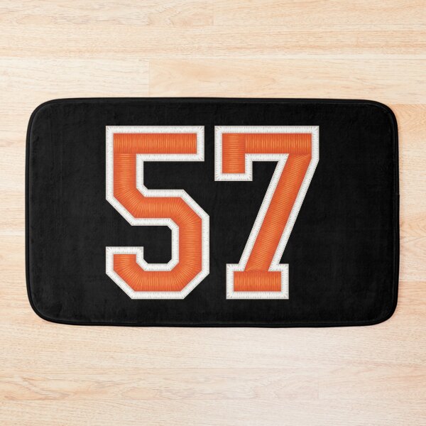 Item preview, Sports Number 57 Jersey fifty-seven Orange designed and sold by elhefe.