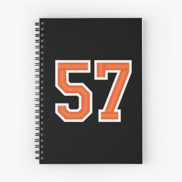 Item preview, Sports Number 57 Jersey fifty-seven Orange designed and sold by elhefe.