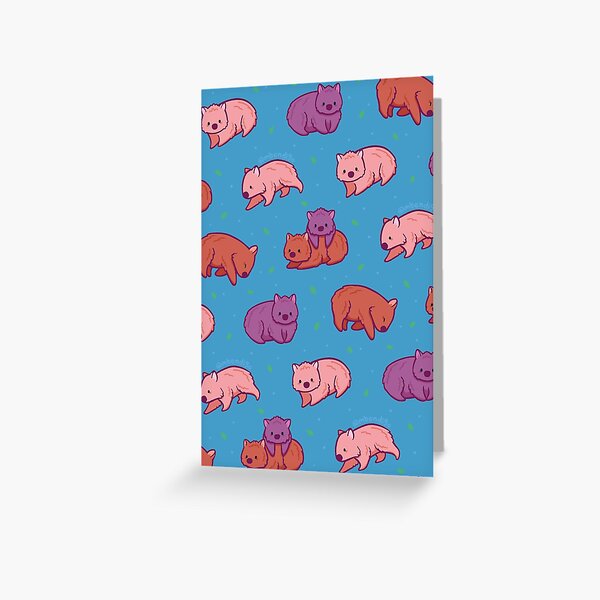 Wombats Greeting Card