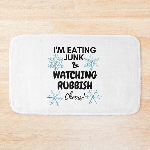 Item preview, I'm eating junk and watching rubbish binge tv  designed and sold by champagnemoment.