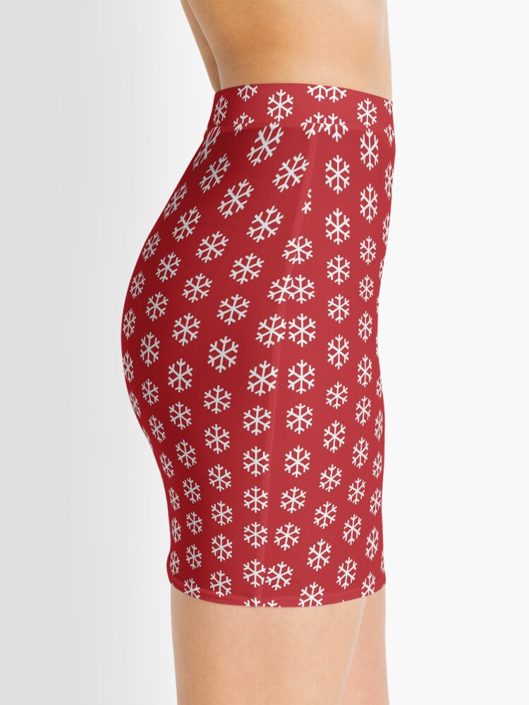 Alternate view of Christmas Snowflake Mini Skirt
