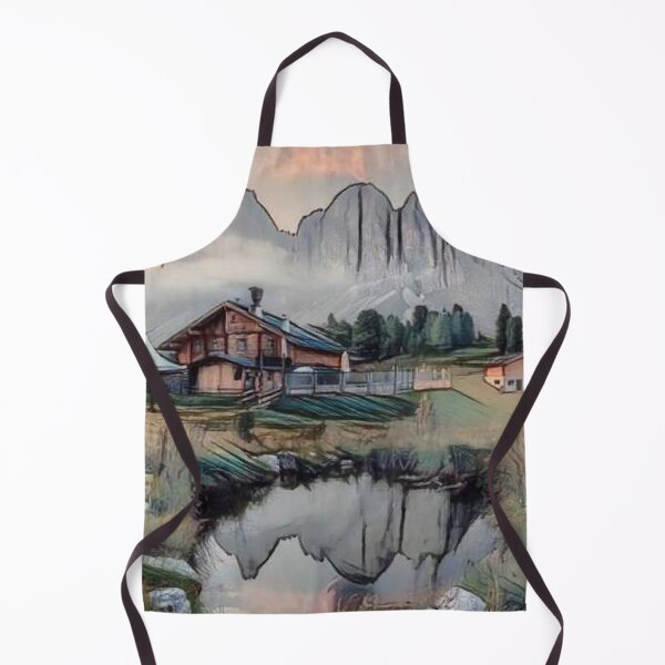 Item preview, GALATHI Mountain view at Dolomiti Val di Funes Blue - Mountain designed and sold by Galathi Designs.