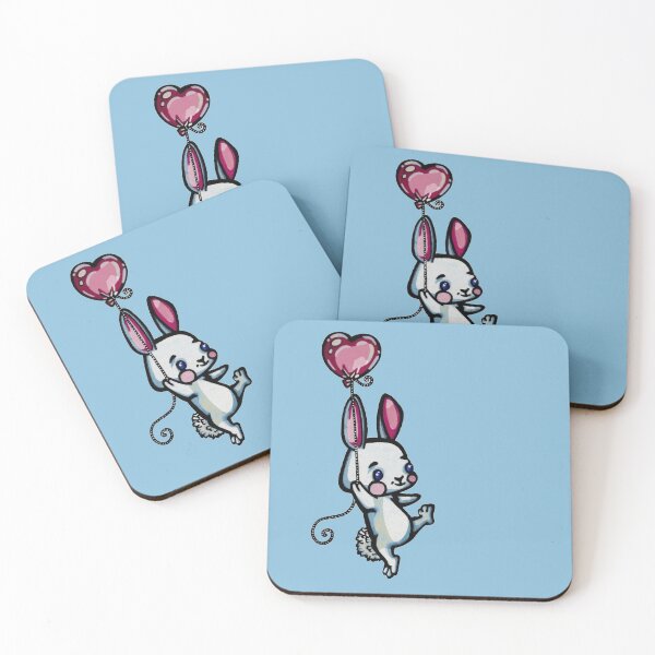 Item preview, Heart Balloon Bunny designed and sold by sandpiperstudio.
