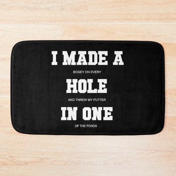 Item preview, I made a bogey on every hole and threw my putter in one of the ponds designed and sold by TrevinoFox.
