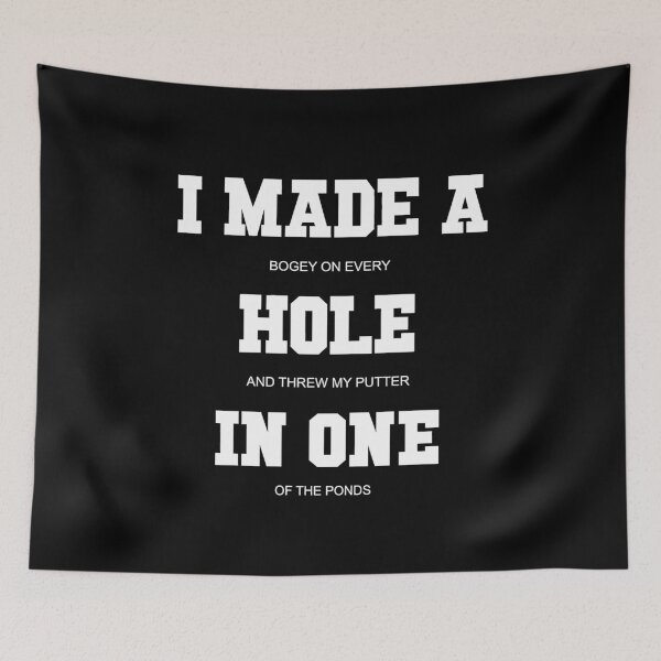 Item preview, I made a bogey on every hole and threw my putter in one of the ponds designed and sold by TrevinoFox.