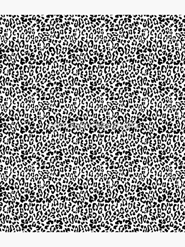 Premium Vector  Black and white seamless animal pattern jaguar leopard  cheetah panther skin small spot animal f