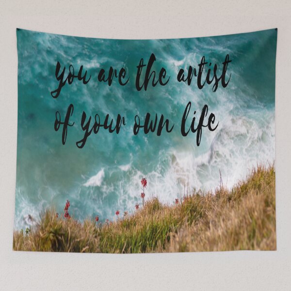 Item preview, You are the artist of your own life. designed and sold by sketchsabel.