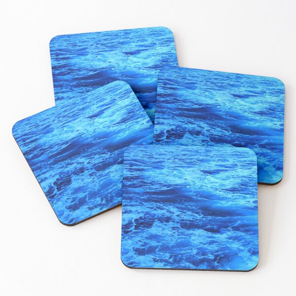 Item preview, Night Waves Blue Ocean designed and sold by Schmohawk72.