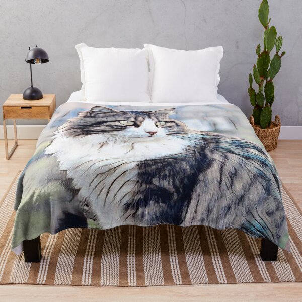 Item preview, GALATHI Rocky the Cat Blue - Cats designed and sold by Galathi Designs.