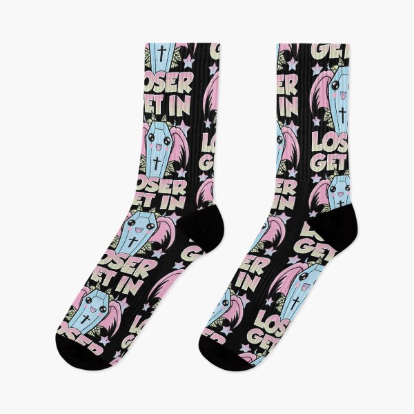 Item preview, Cute & Funny Get In Loser Kawaii Coffin Anime Goth designed and sold by perfectpresents.