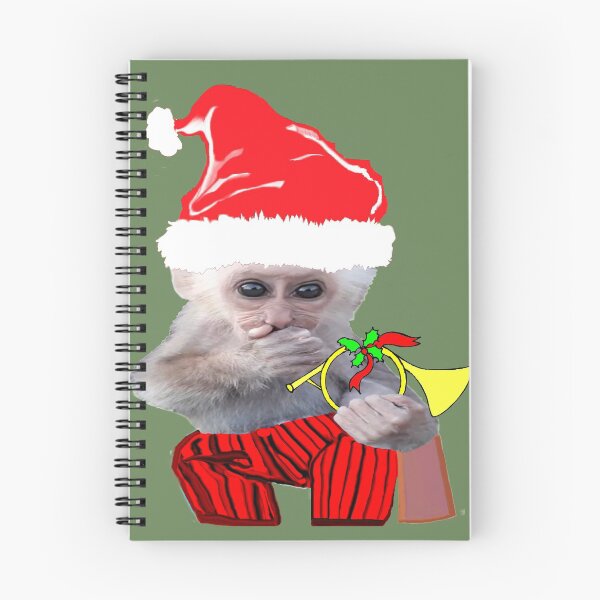 Item preview, Musical Santa Monkey designed and sold by kristalcurt.