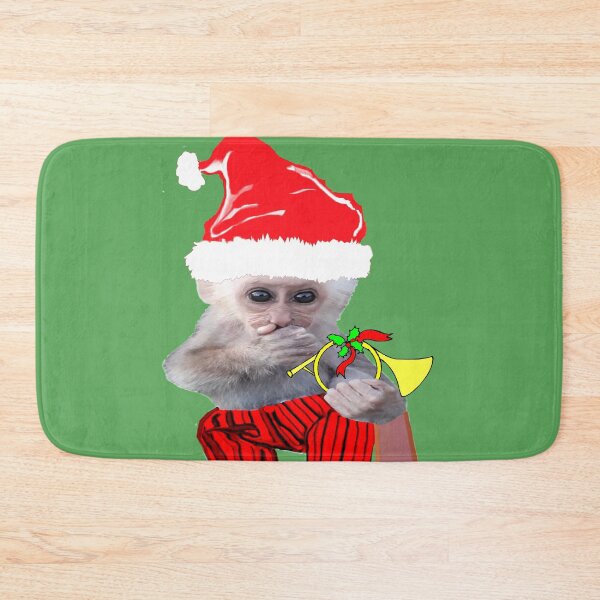 Item preview, Musical Santa Monkey designed and sold by kristalcurt.
