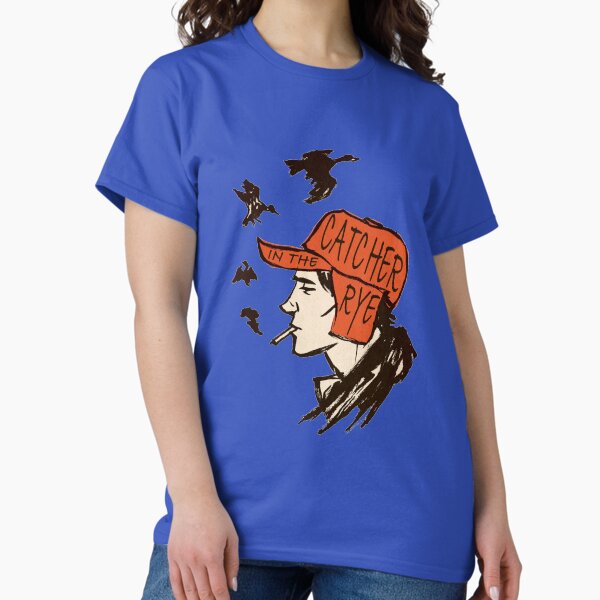 Vista previa del artículo con la obra «Holden Caulfield, Catcher In The Rye», diseñado y vendido por mindesigner.