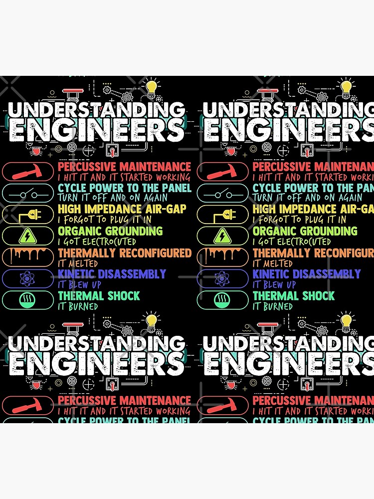 "Understanding Engineers Funny Engineer Gift" Socks for Sale by TEE