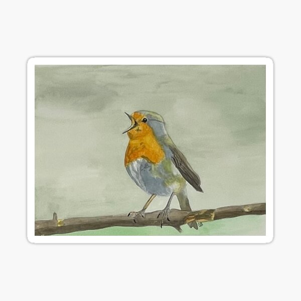 Singing bird Sticker