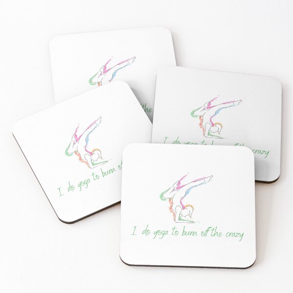 Item preview, I do yoga to burn off the crazy designed and sold by keymuse.