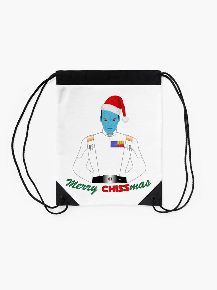 Alternate view of Merry CHISSmas Drawstring Bag