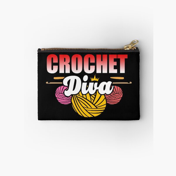 Item preview, Crochet Diva | | Crocheter and Crocheting Enthusiast designed and sold by Dancing Dolphin Crafts.