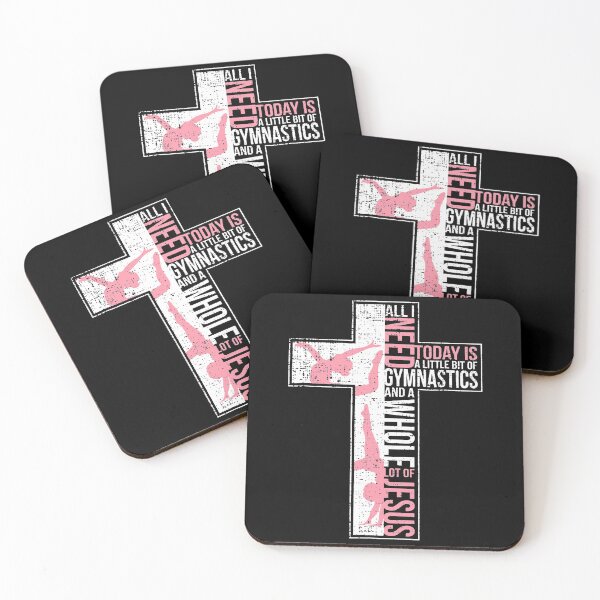 Item preview, All I Need Is Gymnastics & Jesus Cross Faith designed and sold by HrowiXomieui464.