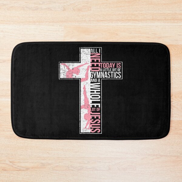 Item preview, All I Need Is Gymnastics & Jesus Cross Faith designed and sold by HrowiXomieui464.