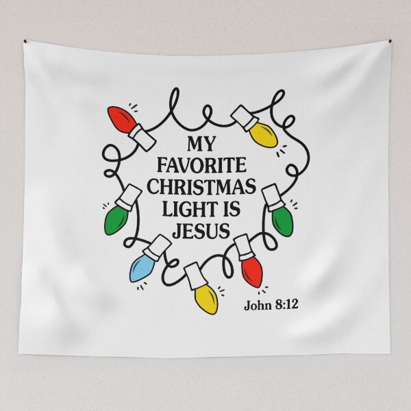 Artikelvorschau, Mein liebstes Weihnachtslicht ist Jesus entworfen und verkauft von HrowiXomieui464.