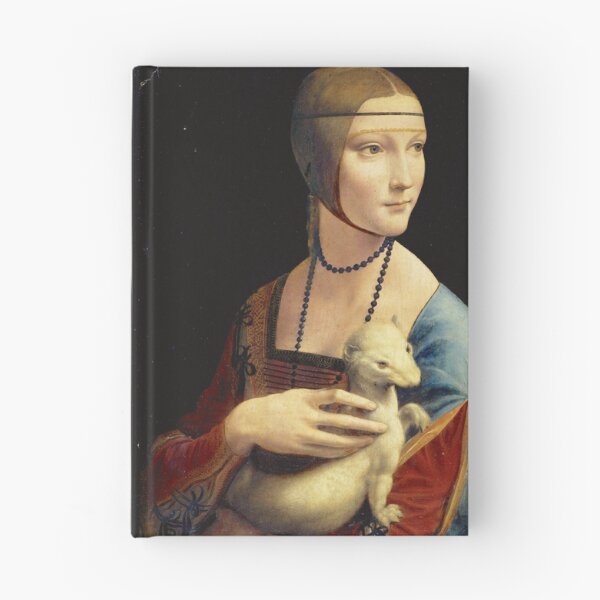 Item preview, Lady with an Ermine by Leonardo da Vinci designed and sold by SimpleJoyStyle.