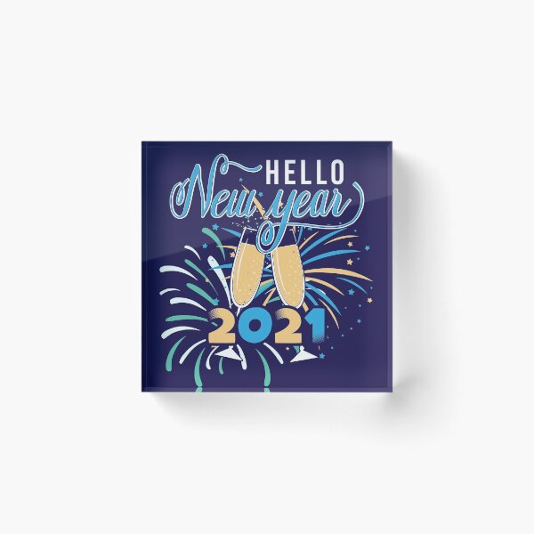 Item preview, Hello New Year 2021 designed and sold by creativeliberty.