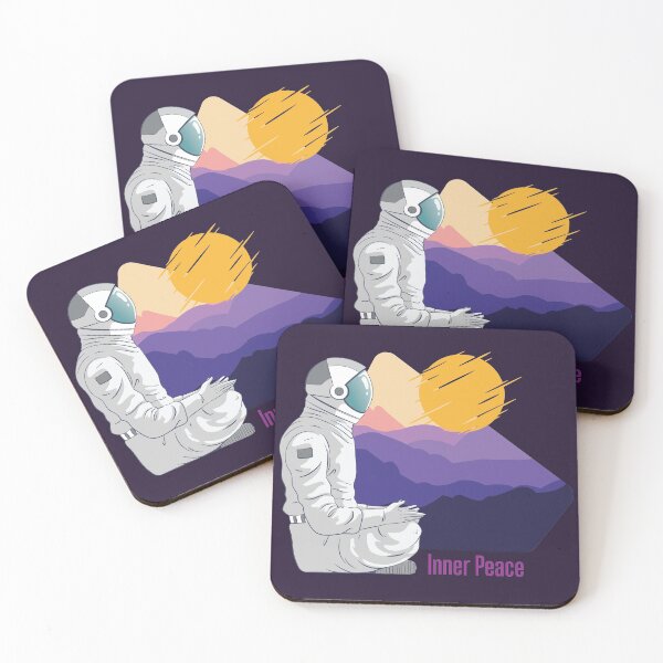 Item preview, Astronauts Inner Peace | Yoga And Meditation designed and sold by artado.