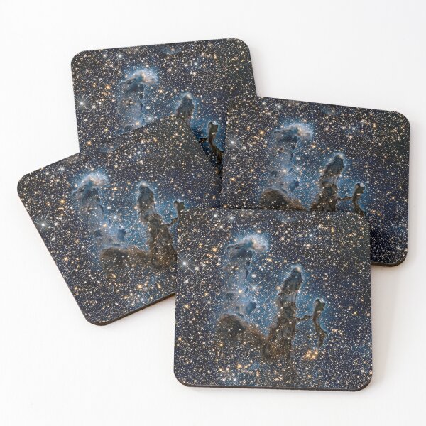 Item preview, Eagle Nebula’s Pillars of Creation / Hubble Telescope Photography in infrared light designed and sold by wild.geranium.design.