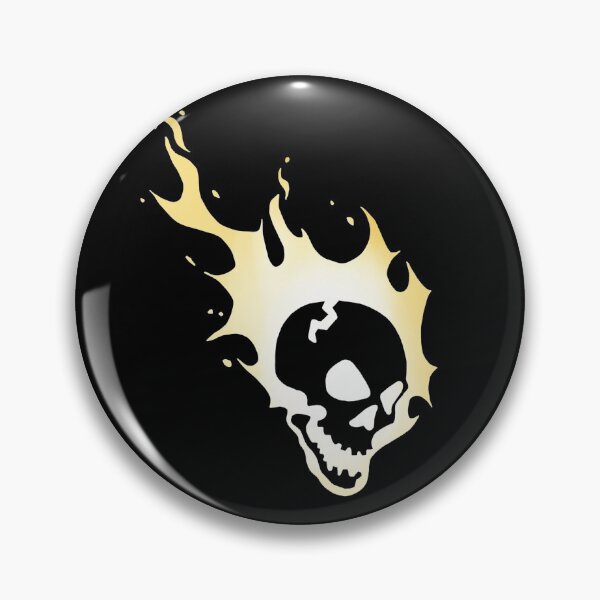 Item preview, Flaming Skull Yellow designed and sold by Patrick Parent.