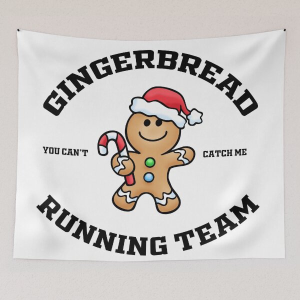 Item preview, gingerbread running team Christmas gingerbread runner you can't catch me designed and sold by RUCZENO.