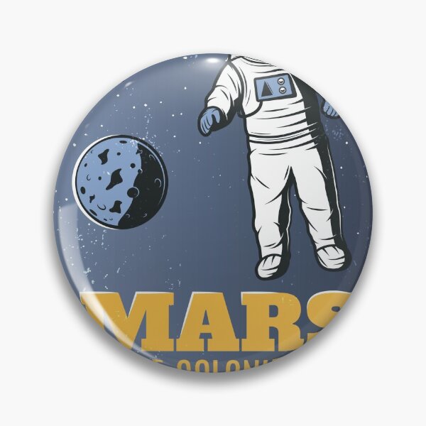 Item preview, Vintage Mars Space Colonization designed and sold by repeat art.
