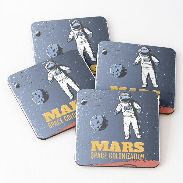 Item preview, Vintage Mars Space Colonization designed and sold by repeat art.