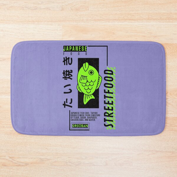 Item preview, Taiyaki streetfood ( black green) - orsuban designed and sold by ORSUBAN.