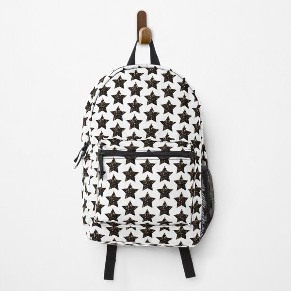 Item preview, Golden Star Christmas Star-Shaped Pattern (Offset Grid) designed and sold by Rosinda.