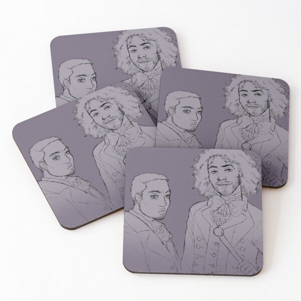 Item preview, Jefferson and Madison (purple) designed and sold by Ovrarches.