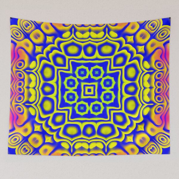 Item preview, Colorful Aztec inspired Pattern  designed and sold by BubbleCrumbs.
