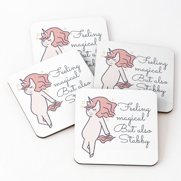 Item preview, Feeling magical but also stabby designed and sold by CricketDoodles.