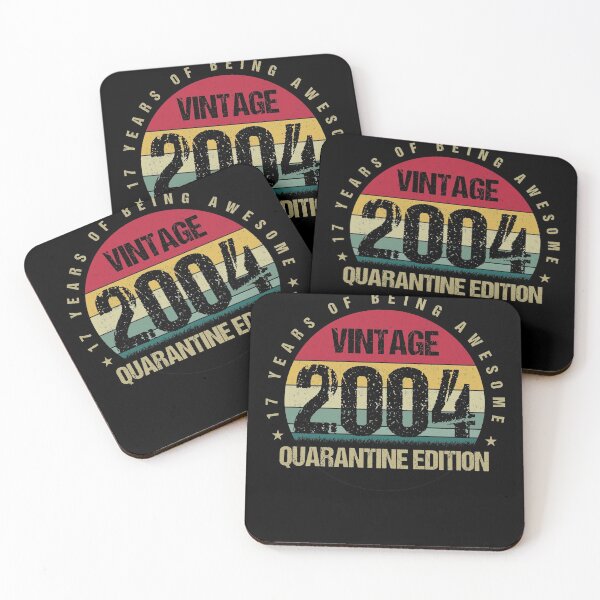 Aperçu de l'œuvre Vintage 17e édition limitée 2004 Quarantine Edition cadeau d'anniversaire créée et vendue par Alexandra Schowalter.