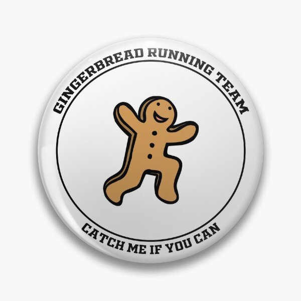 Item preview, Copy of gingerbread running team funny Christmas gingerbread runner catch me if you can designed and sold by RUCZENO.