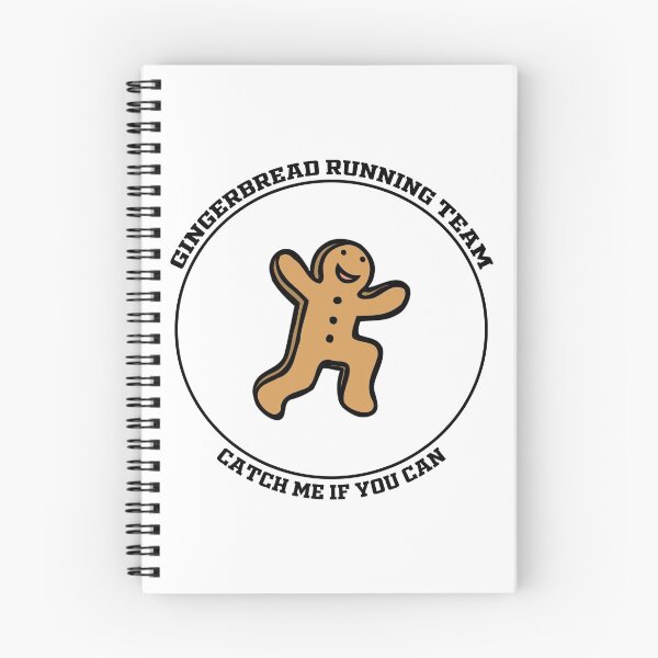 Item preview, Copy of gingerbread running team funny Christmas gingerbread runner catch me if you can designed and sold by RUCZENO.