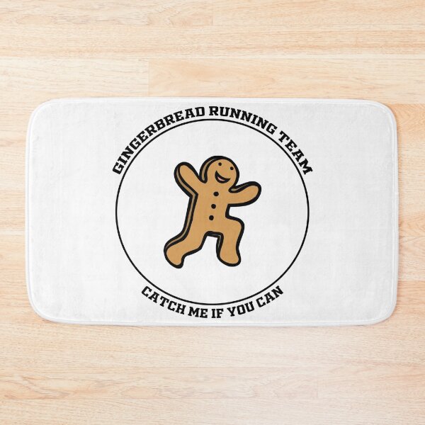 Item preview, Copy of gingerbread running team funny Christmas gingerbread runner catch me if you can designed and sold by RUCZENO.
