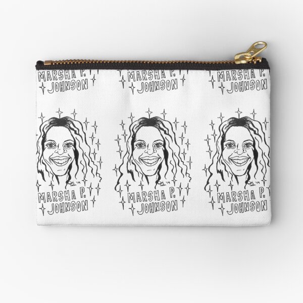 Color Your Own Black Legendary, Marsha P Johnson Zipper Pouch