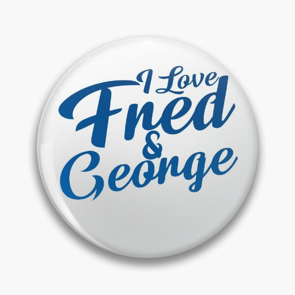 Item preview, I love Fred and George stickers  designed and sold by KGN  CREATIVITY.