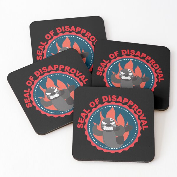 Item preview, Seal of diapproval, funny pun designed and sold by GulQari.