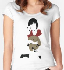 Mathilda Tailliertes Rundhals-Shirt