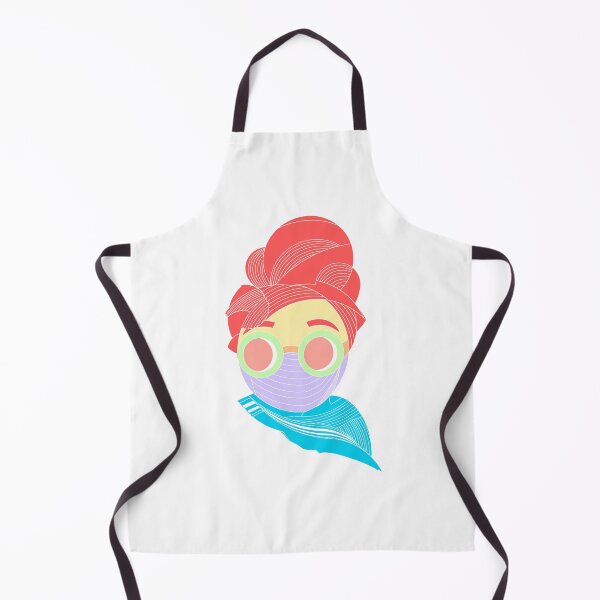 Item preview, red head mask girl designed and sold by Looplk.