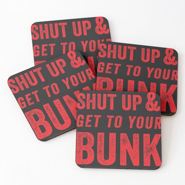 Item preview, Corrections Officer - Shut Up & Get To Your Bunk - Red designed and sold by FalconArt.