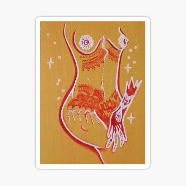 Henna Adornment Sticker
