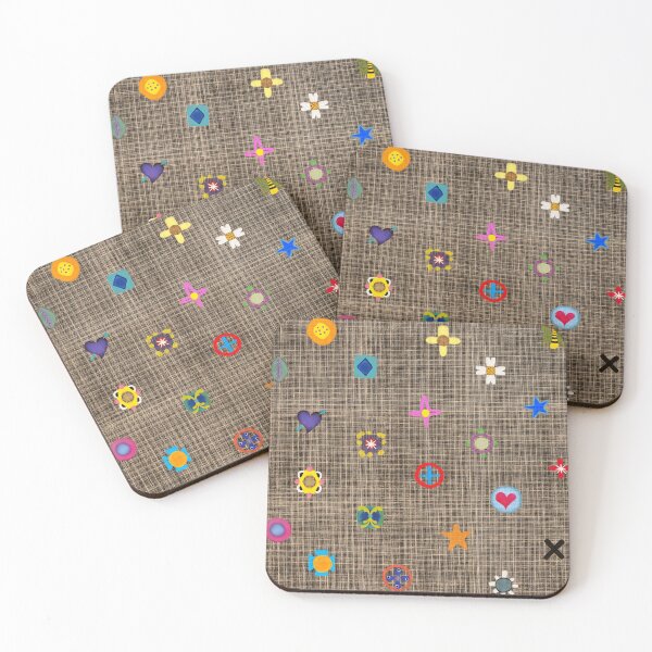 Item preview, Gingham brown and black - Aesthetic symbols  designed and sold by rupydetequila.